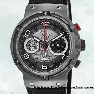 High End Replica Hublot Class Fusion 44mm 526.NX.0124.VR Men's Quartz Black Dial