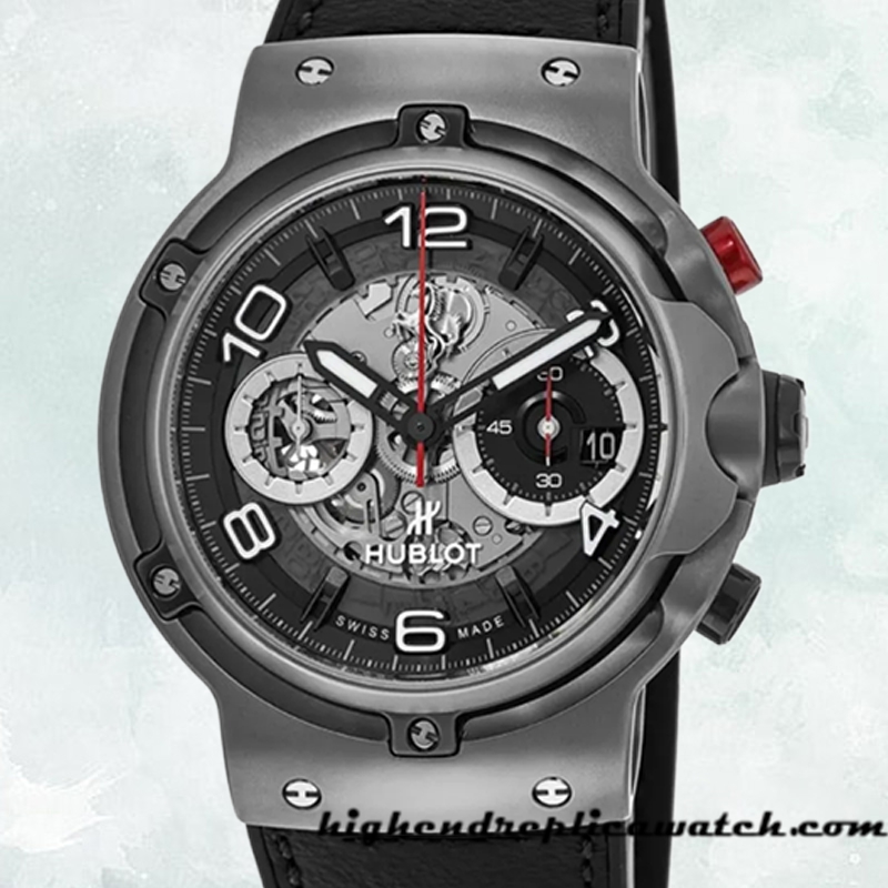 High End Replica Hublot Class Fusion 44mm 526.NX.0124.VR Men's Quartz Black Dial