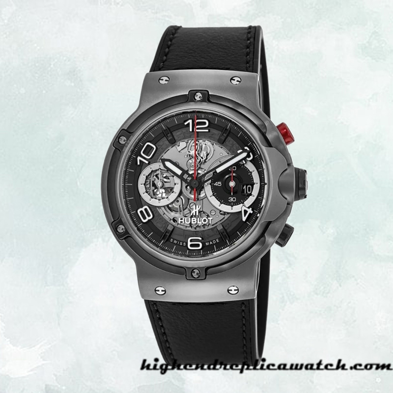 High End Replica Hublot Class Fusion 44mm 526.NX.0124.VR Men's Quartz Black Dial - Image 2