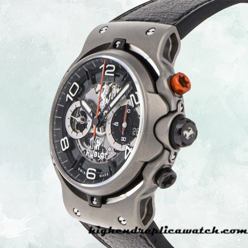 High End Replica Hublot Class Fusion 44mm 526.NX.0124.VR Men's Quartz Black Dial - Image 3