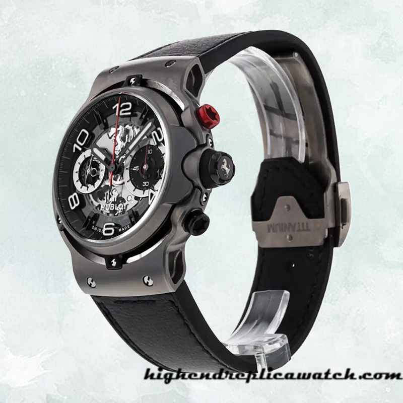 High End Replica Hublot Class Fusion 44mm 526.NX.0124.VR Men's Quartz Black Dial - Image 4