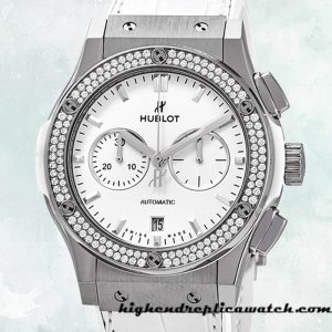 High End Replica Hublot Classic Fusion Men 42mm 541.NE.2010.LR.1104 Silver-tone