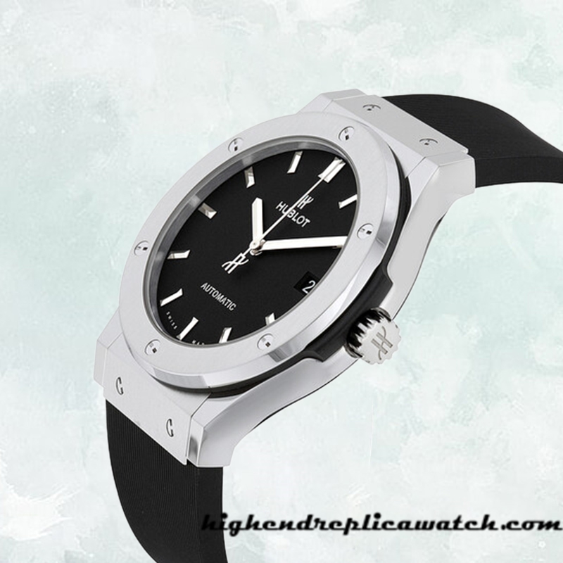 High End Replica Hublot Classic Fusion 43mm/42mm/45mm Men's 511.NX.1171.LR/542.NX.1171.LR Black Dial - Image 3