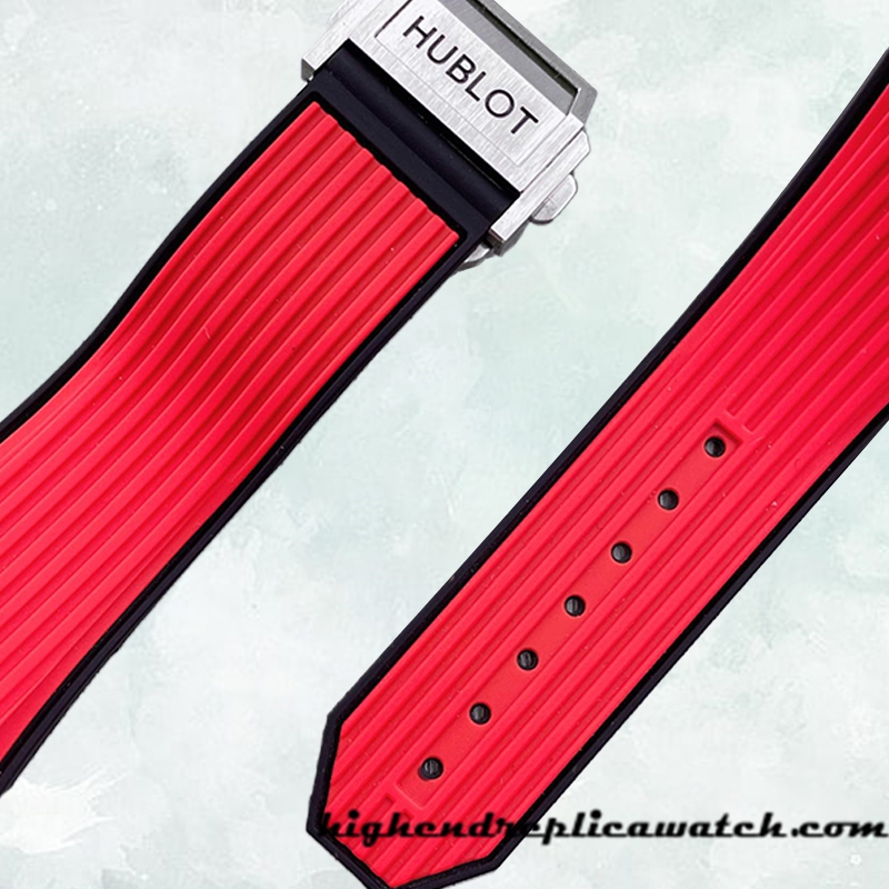 High End Replica Hublot Big Bang 44mm 411.NX.1170.RX.0904-001 Men Rubber Band Diamonds - Image 4