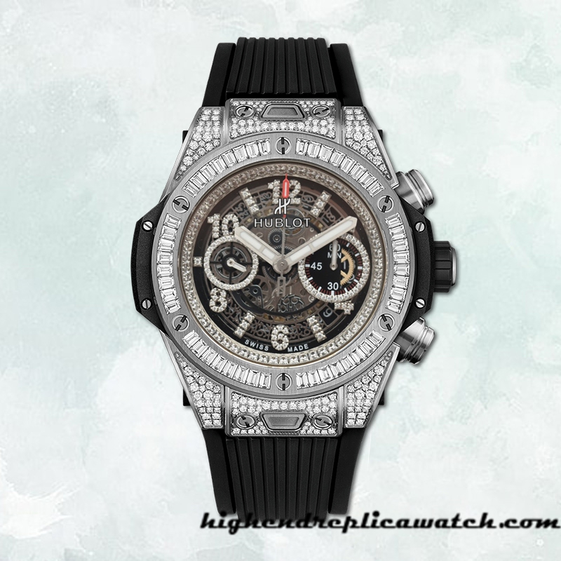 High End Replica Hublot Big Bang 411.NX.1170.RX.0904 Men 44mm Automatic - Image 2
