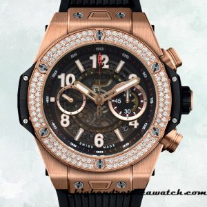 High End Replica Hublot Big Bang 411.OX.1180.RX.1104 44mm Men Black Dial Automatic