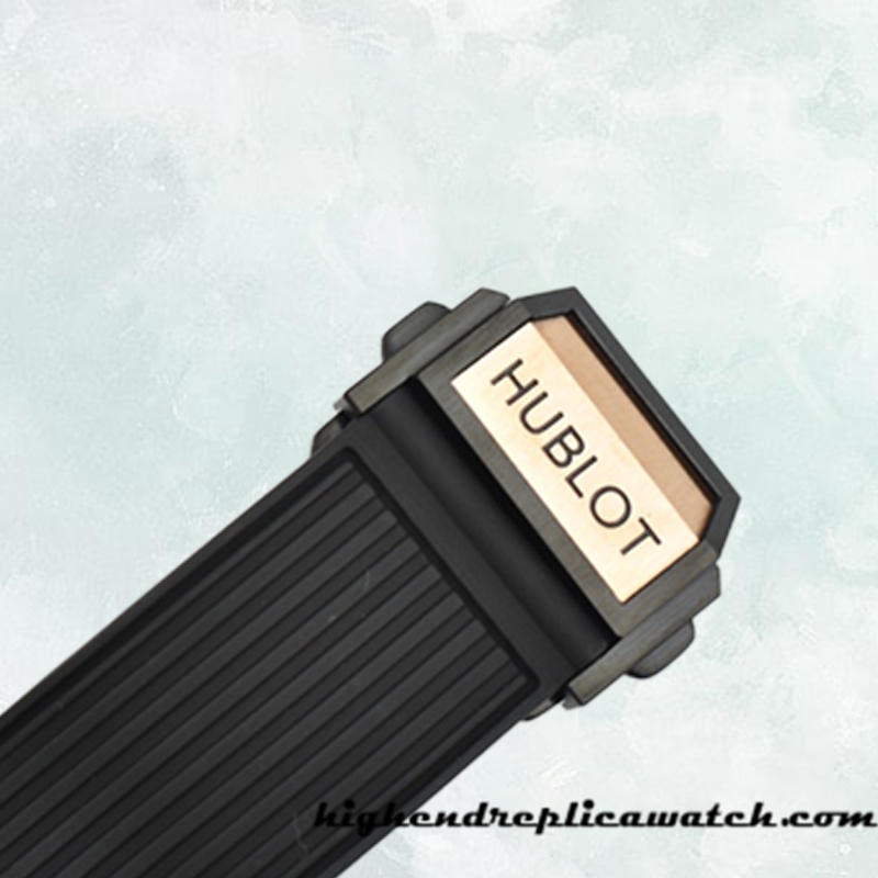 High End Replica Hublot Big Bang 44mm 411.OX.9910.LR.0999-001 Men Rubber Band - Image 4