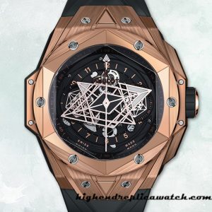 High End Replica Hublot Big Bang 44mm Men 418.OX.1108.RX.MXM19 Rose Gold-tone