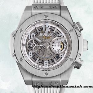 High End Replica Hublot Big Bang Men 44mm 441.NE.2011.RW Rubber Band
