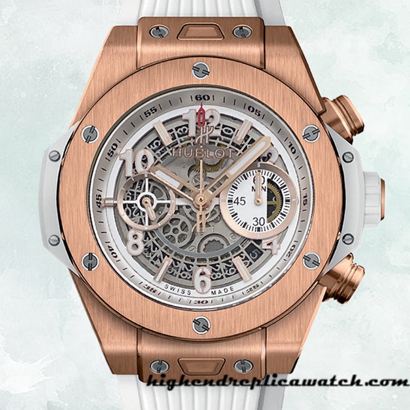 High End Replica Hublot Big Bang 441.OE.2010.RW 44mm Men Automatic Rubber Band