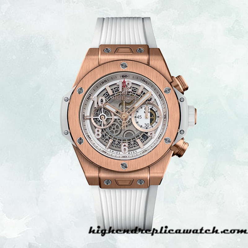 High End Replica Hublot Big Bang 441.OE.2010.RW 44mm Men Automatic Rubber Band - Image 2