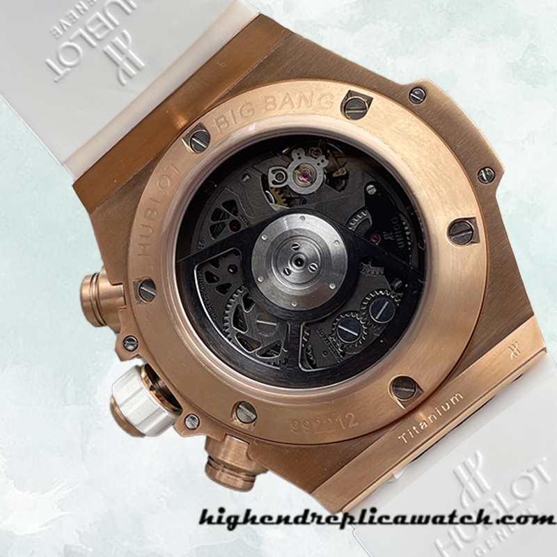 High End Replica Hublot Big Bang 441.OE.2010.RW 44mm Men Automatic Rubber Band - Image 4