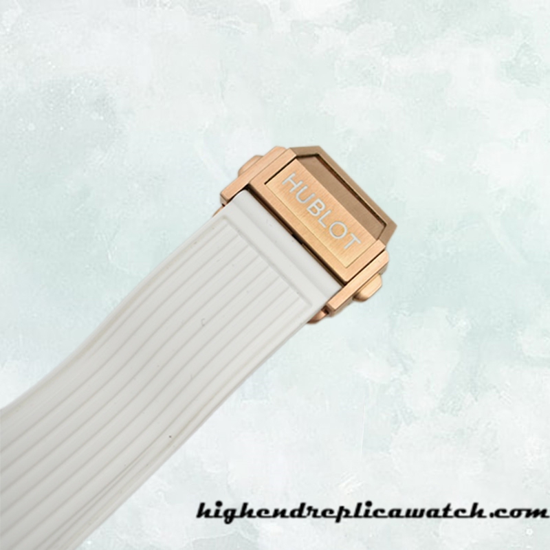 High End Replica Hublot Big Bang 441.OE.2010.RW.1704 44mm Men White Dial Diamonds - Image 4