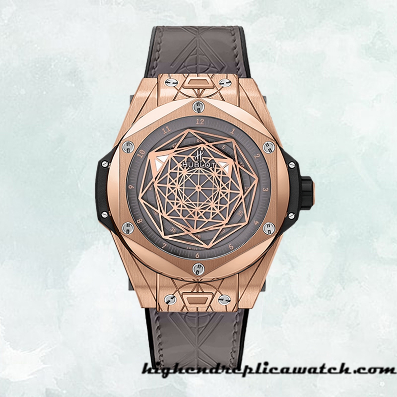 High End Replica Hublot Big Bang 44mm 465.OS.7048.VR.1204.MXM20-001 Men Rose Gold-tone Automatic - Image 2