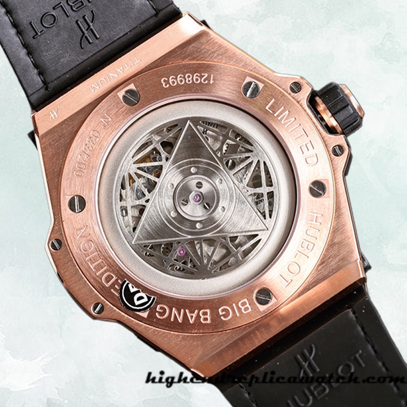High End Replica Hublot Big Bang 44mm 465.OS.7048.VR.1204.MXM20-001 Men Rose Gold-tone Automatic - Image 4