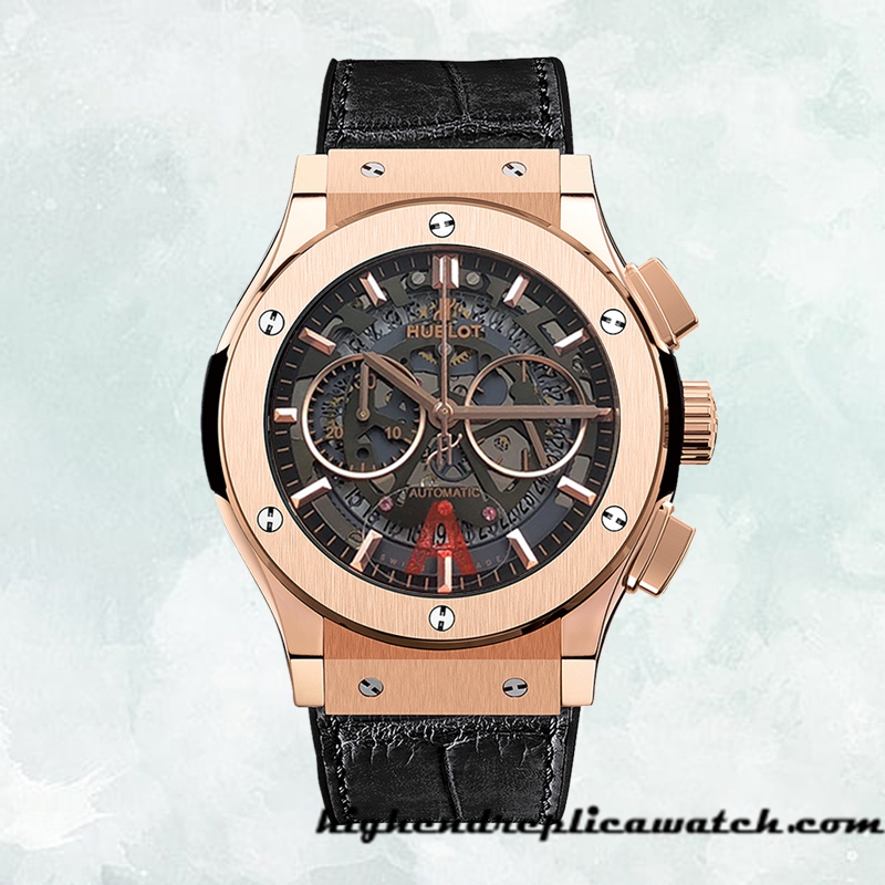 High End Replica Hublot Classic Fusion 525.OX.0180.LR 44mm Men Automatic Rose Gold-tone - Image 2