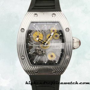 High End Replica Richard Mille RM018 Men RM018-002 Around 48*39mm Transparent Dial Mechanical