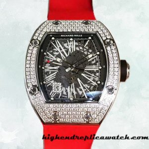 High End Replica Richard Mille RM023 RM023-002 Men Around 50*42mm Diamond Bezel