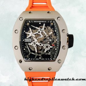 High End Replica Richard Mille RM35 RM35-015 Men Around 48*40mm Mechanical