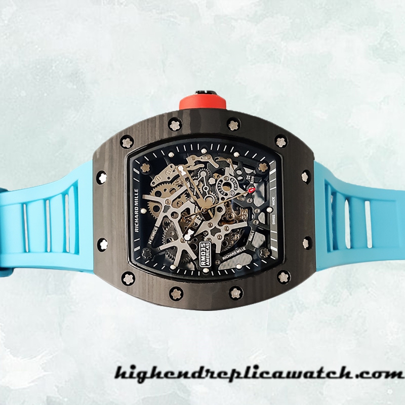 High End Replica Richard Mille RM35 Around 48*40mm RM35-030 Men - Image 3