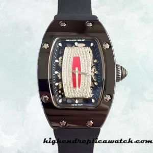 High End Replica Richard Mille RM07-01 Ladies RM07-01-002 Around 31*45mm Automatic Black