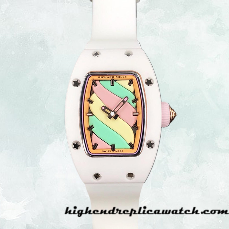 High End Replica Richard Mille RM07-03 Around 31*45mm Ladies RM07-03-001 Rubber Band - Image 2
