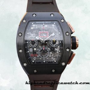 High End Replica Richard Mille RM011 Around 50*40mm RM011-005 Men Stainless Steel