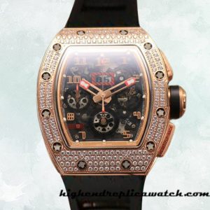 High End Replica Richard Mille RM011 RM011-017 Around 50*42mm Men Automatic