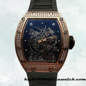 High End Replica Richard Mille RM035 Men RM035-001 Around 50*45mm Diamonds