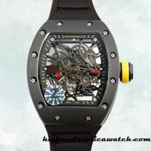 High End Replica Richard Mille RM035 Around 50*45mm Men RM035-007 Rubber Band
