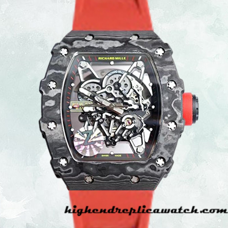 High End Replica Richard Mille RM35-02 Around 50*42mm RM35-02-017 Men Mechanical