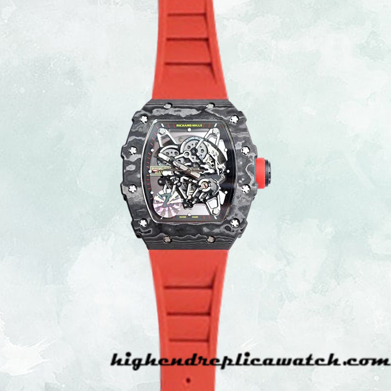 High End Replica Richard Mille RM35-02 Around 50*42mm RM35-02-017 Men Mechanical - Image 2