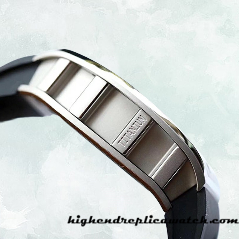 High End Replica Richard Mille RM52-01 RM52-01-003 Men Around 50*43mm Rubber Band - Image 3