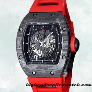 High End Replica Richard Mille RM 010 RM 010-012 50*42mm Men Transparent Dial
