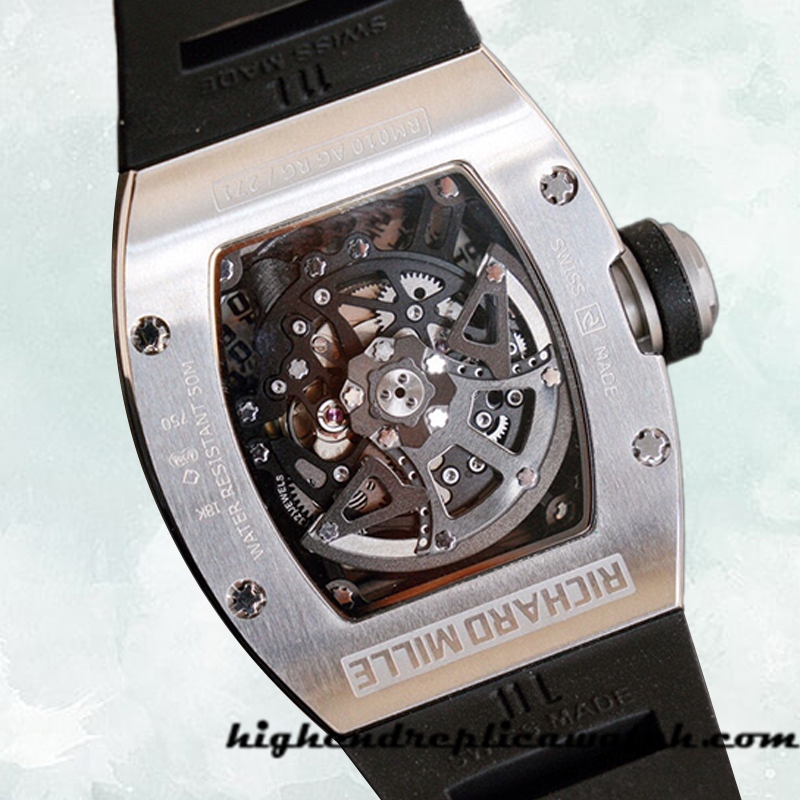 High End Replica Richard Mille RM010 Around 50*40mm Men RM010 Deployment Automatic - Image 4