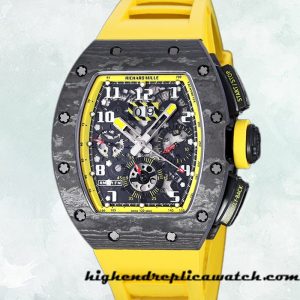 High End Replica Richard Mille RM 011 Men RM 011-031 50*40mm Black