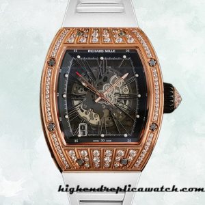 High End Replica Richard Mille RM023 Men RM023 Around 50*40mm Deployment Rubber Band