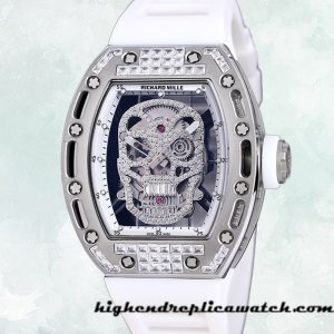 High End Replica Richard Mille RM 052 50*42mm Men RM 052-015 Stainless Steel