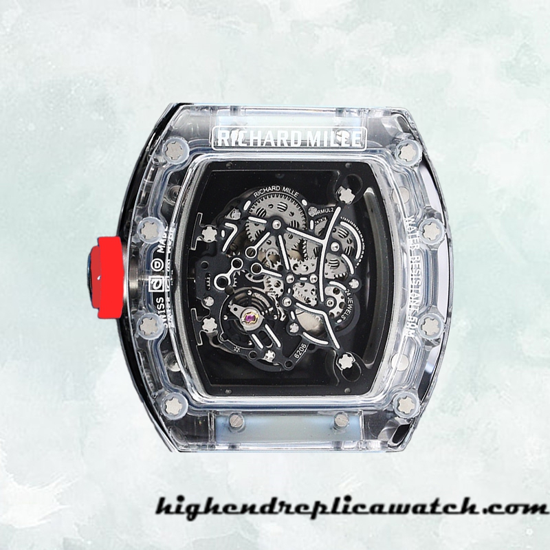 High End Replica Richard Mille RM 055 Men RM 055-024 50*42mm Acrylic - Image 3