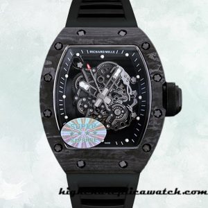 High End Replica Richard Mille RM055 RM055 Around 50*40mm Men Transparent Dial Deployment