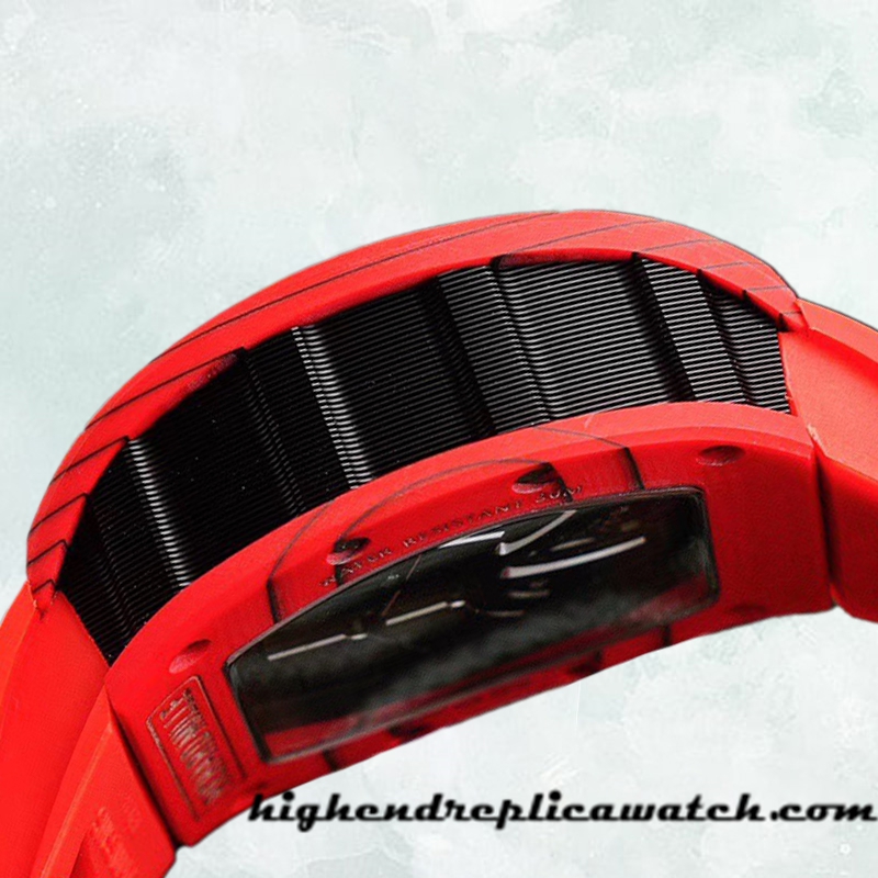 High End Replica Richard Mille RM52-06 RM52-06 Men Around 50*40mm Deployment Red - Image 3