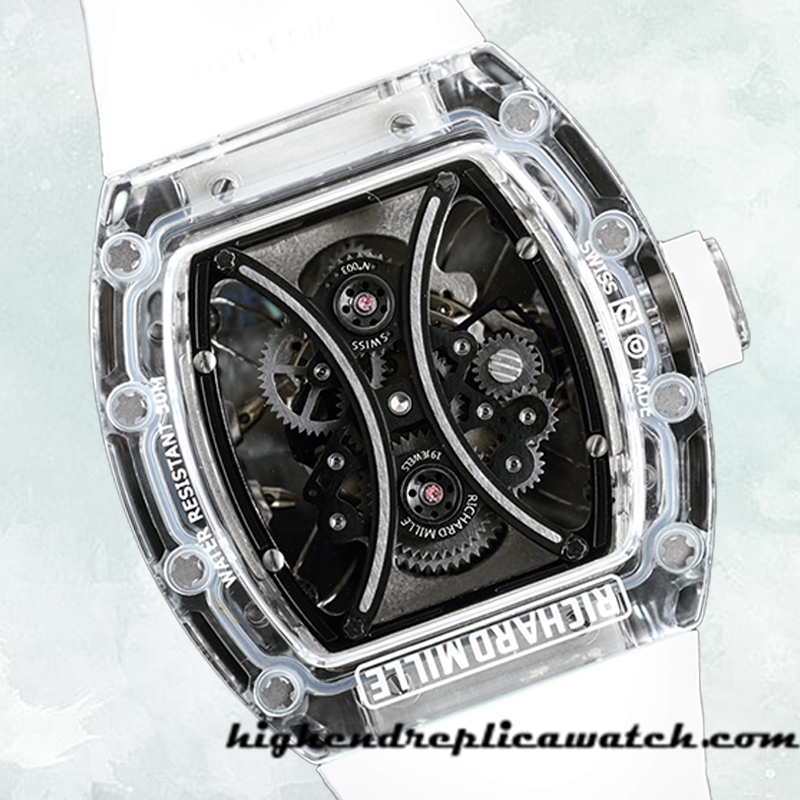 High End Replica Richard Mille RM53-01 Men Around 50*40mm RM53-01 Rubber Band - Image 4