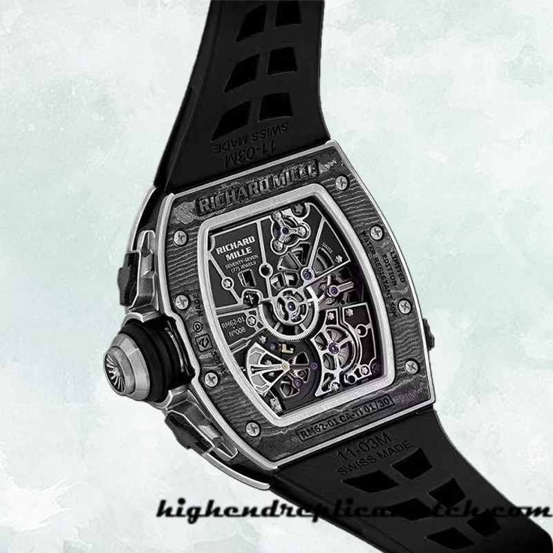 High End Replica Richard Mille RM 62-01 Men RM 62-01-004 50*42mm Automatic - Image 4