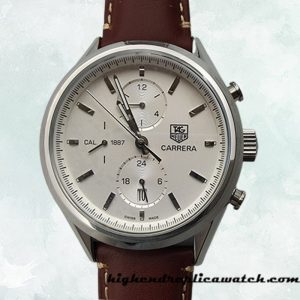 High End Replica Tag Heuer Carrera Men's CAR2111.FC6291 43mm Silver-tone