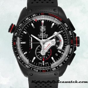 High End Replica Tag Heuer Carrera CAV5185.FC6237 43mm Men's Black Dial