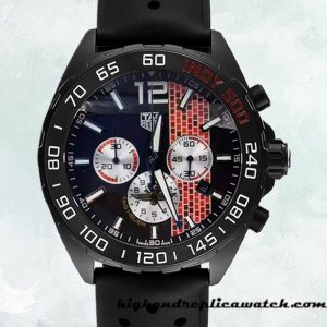 High End Replica Tag Heuer Formula 1 43mm Men's CAZ101AD.FT8024 Black Black Dial