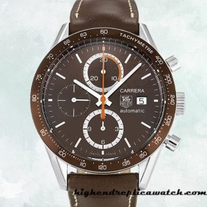 High End Replica Tag Heuer Carrera CV2013.FC6234 43mm Men's Silver-tone