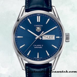 High End Replica Tag Heuer Carrera Men's 43mm WAR201E.FC6292 Blue Dial