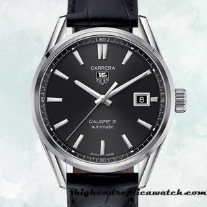 High End Replica Tag Heuer Carrera 43mm WAR211A.FC6180 Men's Silver-tone