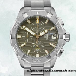High End Replica Tag Heuer Aquaracer 43mm Men CAY2112-001 Bracelet Quartz